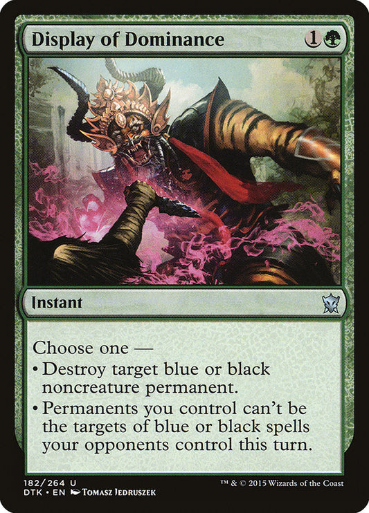 Display of Dominance [Dragons of Tarkir] [Foil]