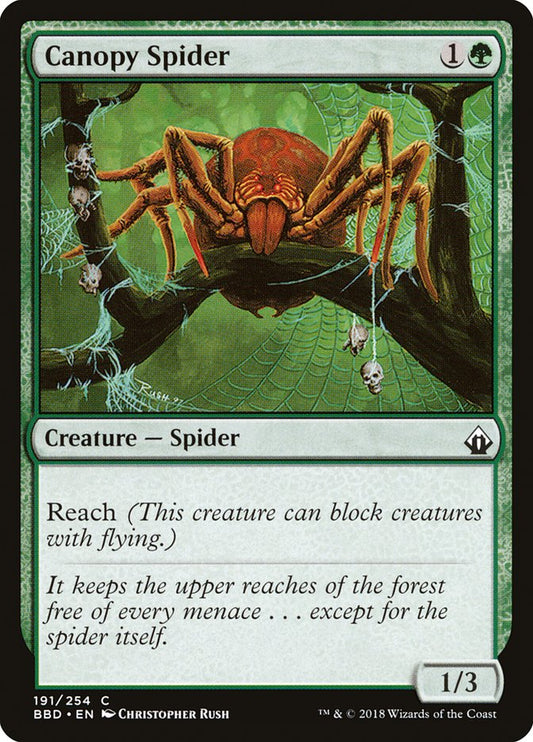 Canopy Spider [Battlebond] [Foil]