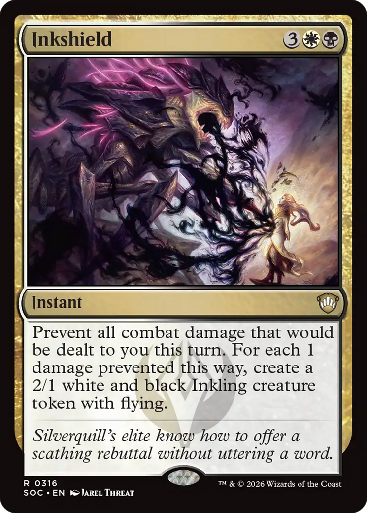 Inkshield [Secrets of Strixhaven Commander] [Foil]