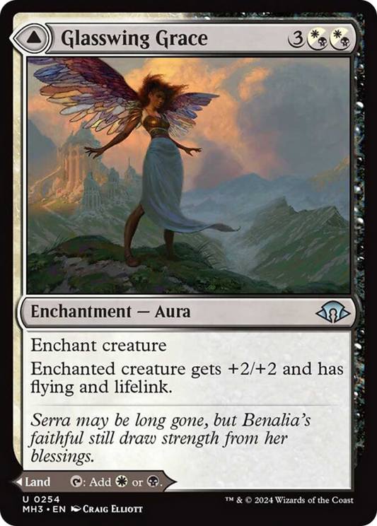 Glasswing Grace // Age-Graced Chapel [Modern Horizons 3] [Foil]