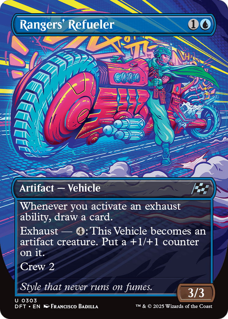 Rangers' Refueler (Borderless) [Aetherdrift] [Foil]