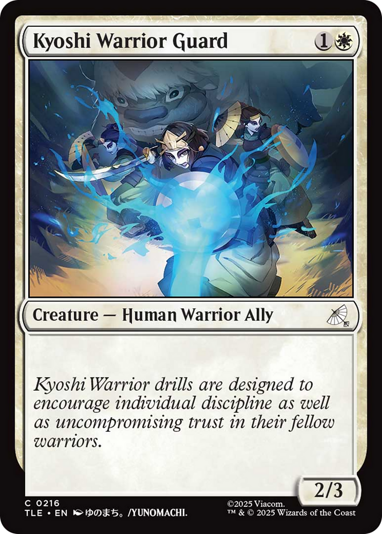 Kyoshi Warrior Guard [Avatar: The Last Airbender: Eternal-Legal] [Foil]