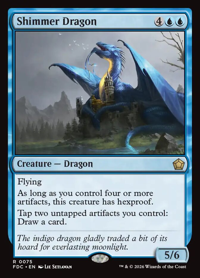 Shimmer Dragon [Foundations Commander]