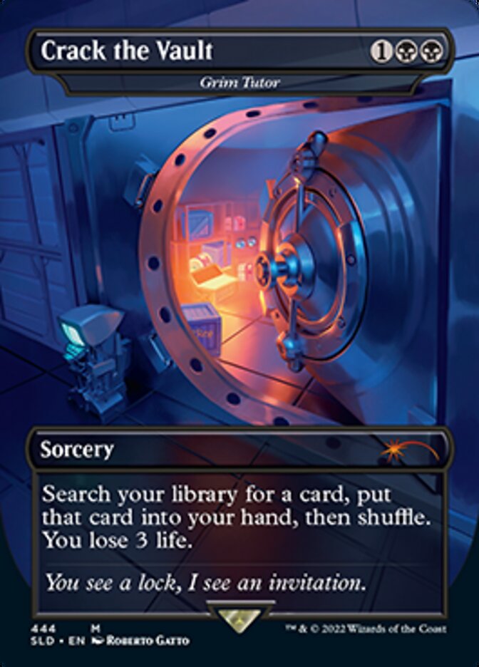 Grim Tutor - Crack the Vault [Secret Lair Drop Series] [Foil]