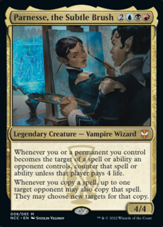 Parnesse, the Subtle Brush [Streets of New Capenna Commander] [Foil]