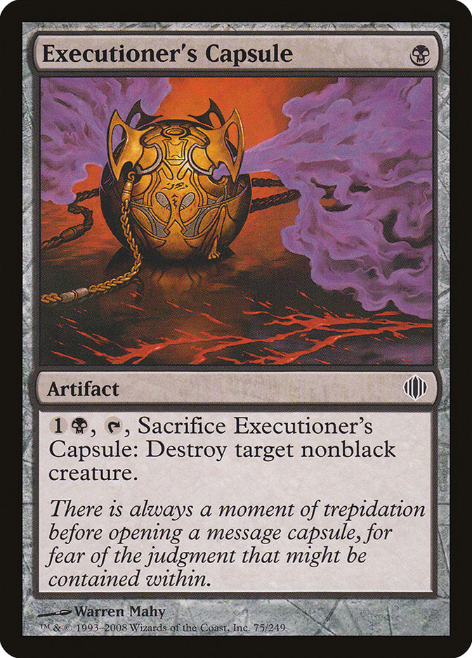Executioner's Capsule [Shards of Alara] [Foil]