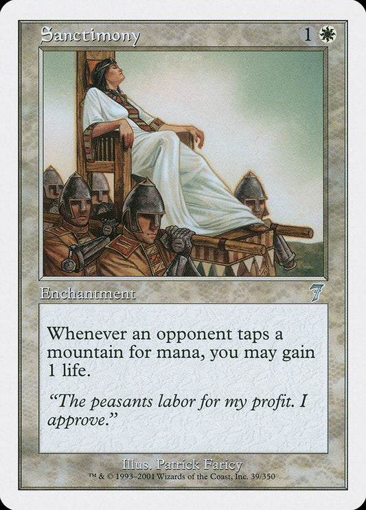 Sanctimony [Seventh Edition] [Foil]