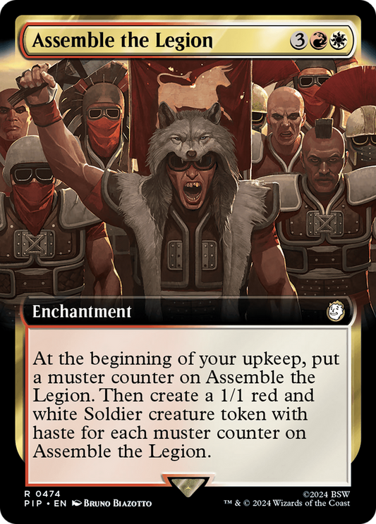 Assemble the Legion (Extended Art) [Fallout] [Foil]