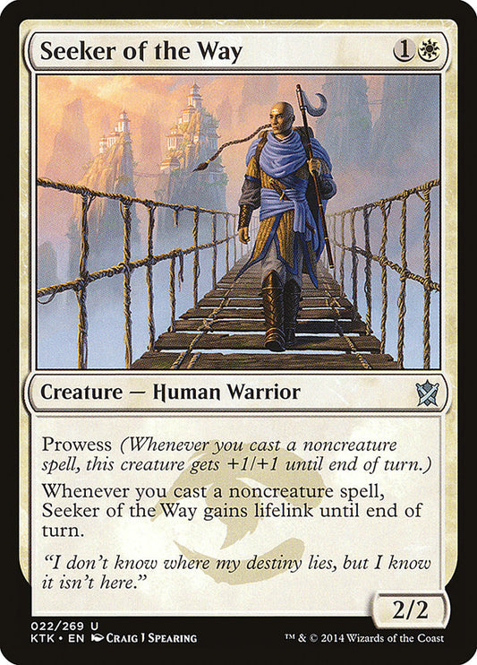 Seeker of the Way [Khans of Tarkir] [Foil]