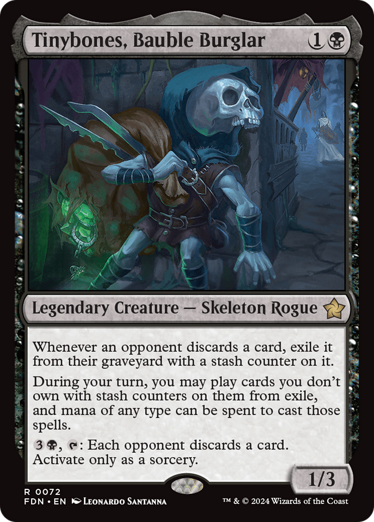 Tinybones, Bauble Burglar [Foundations] [Foil]