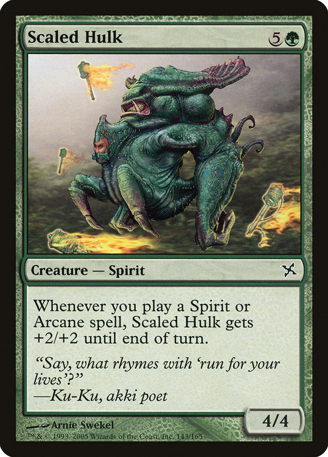 Scaled Hulk [Betrayers of Kamigawa] [Foil]