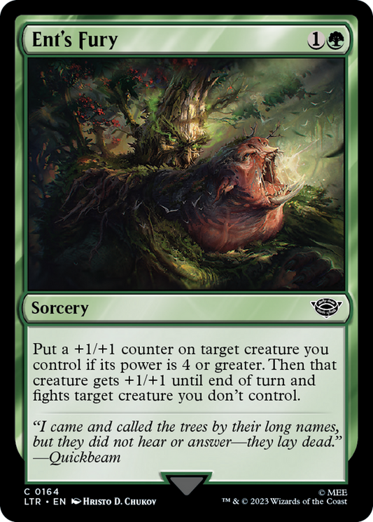 Ent's Fury [The Lord of the Rings: Tales of Middle-Earth] [Foil]