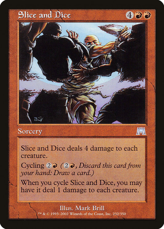Slice and Dice [Onslaught] [Foil]