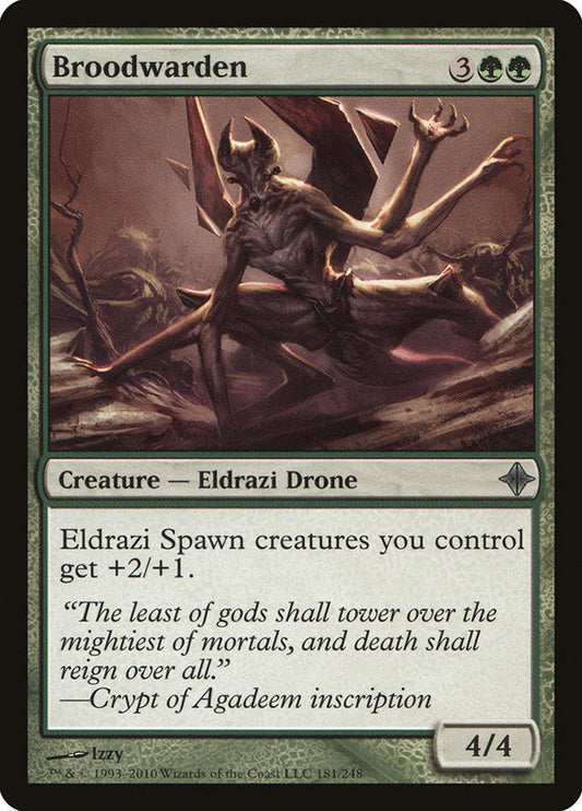 Broodwarden [Rise of the Eldrazi] [Foil]