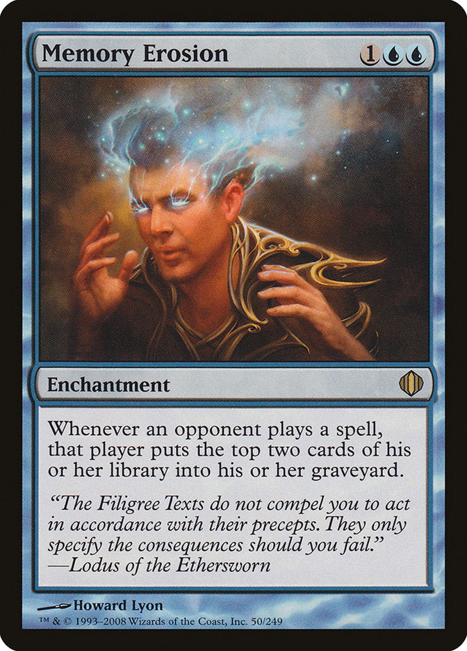 Memory Erosion [Shards of Alara] [Foil]