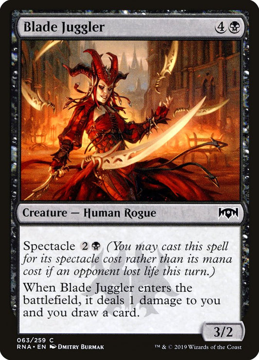 Blade Juggler [Ravnica Allegiance] [Foil]