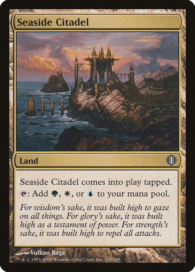 Seaside Citadel [Shards of Alara] [Foil]