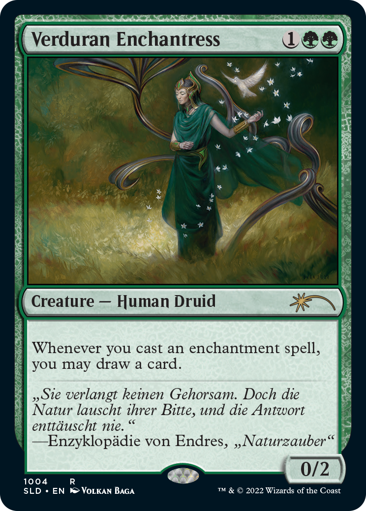 Verduran Enchantress [Secret Lair Drop Series] [Foil]
