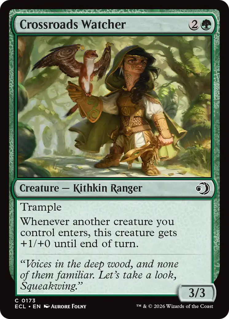 Crossroads Watcher [Lorwyn Eclipsed] [Foil]