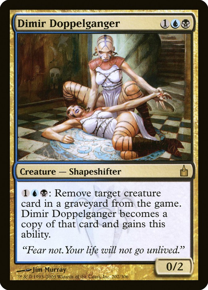 Dimir Doppelganger [Ravnica: City of Guilds] [Foil]
