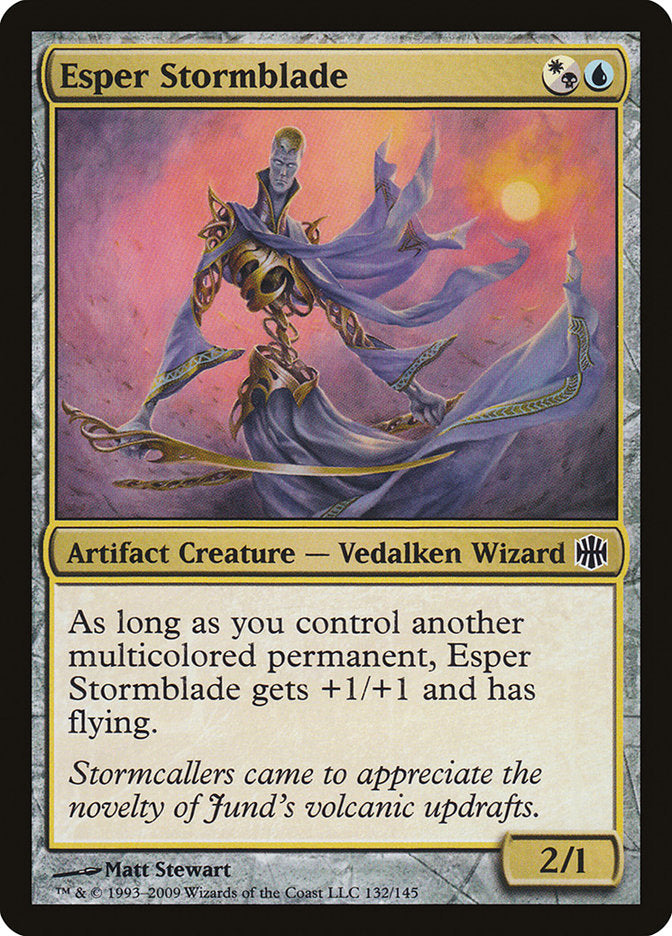 Esper Stormblade [Alara Reborn] [Foil]