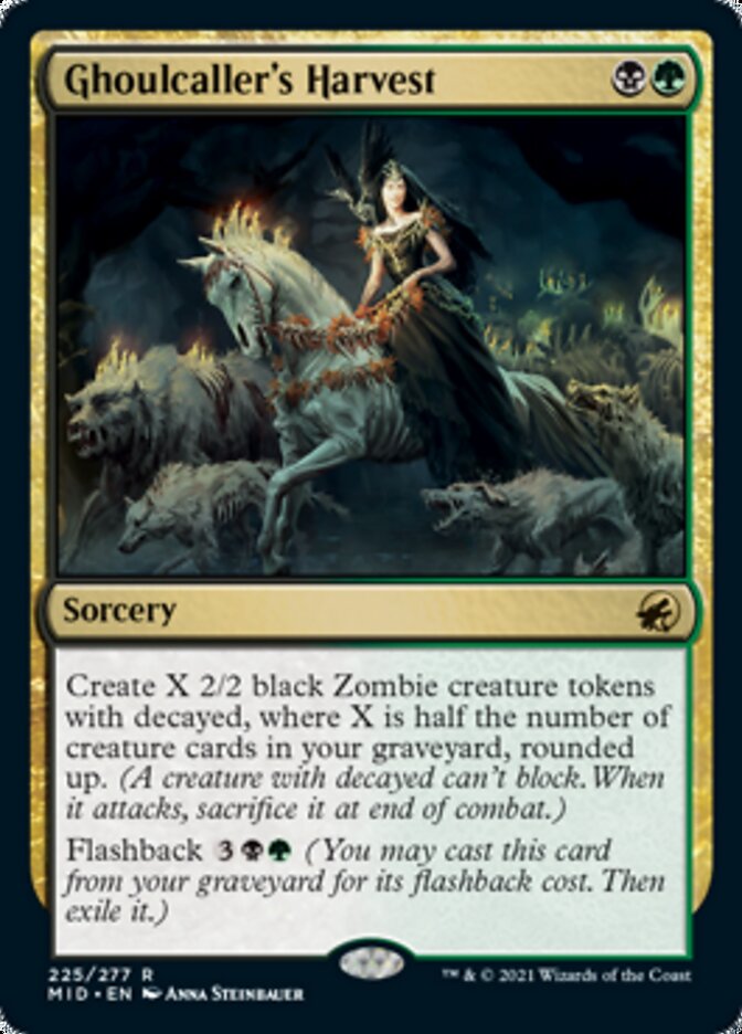 Ghoulcaller's Harvest [Innistrad: Midnight Hunt] [Foil]
