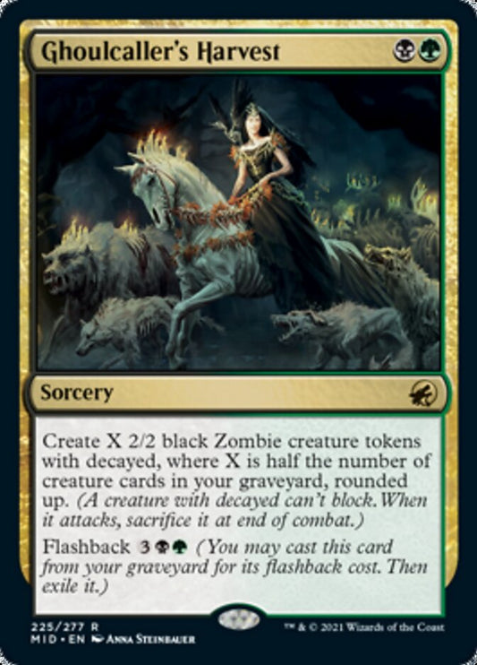 Ghoulcaller's Harvest [Innistrad: Midnight Hunt] [Foil]