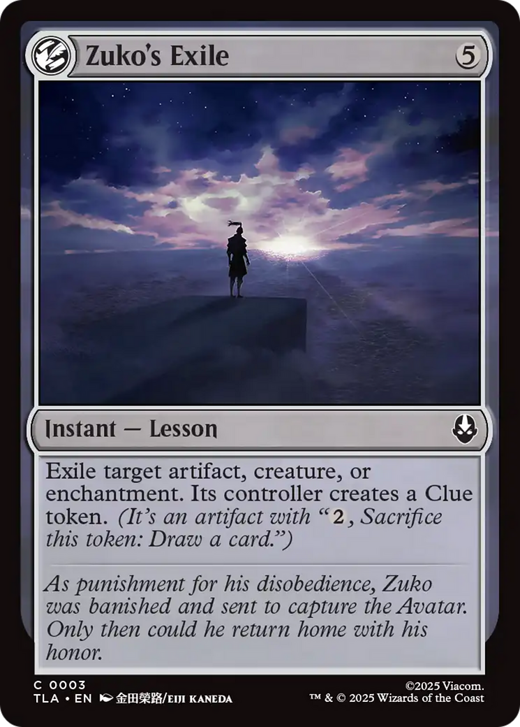 Zuko's Exile [Avatar: The Last Airbender] [Foil]