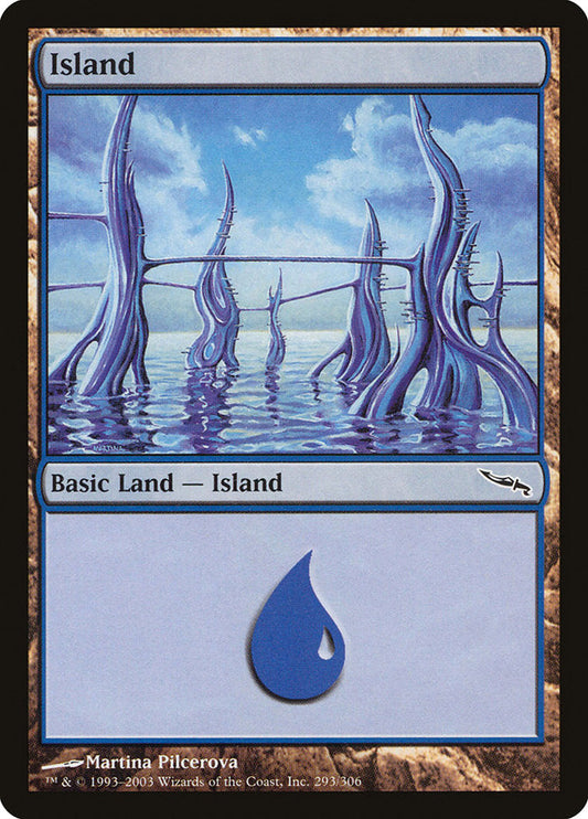 Island (293) [Mirrodin] [Foil]