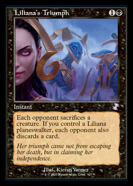 Liliana's Triumph (Timeshifted) [Time Spiral Remastered] [Foil]
