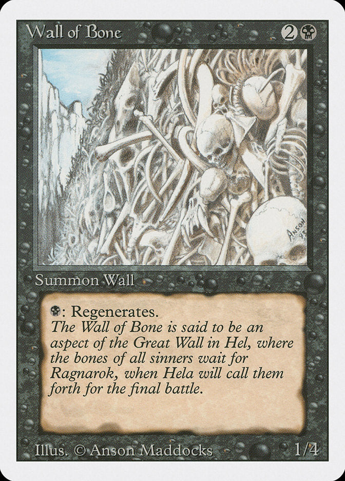 Wall of Bone [3rd Edition]