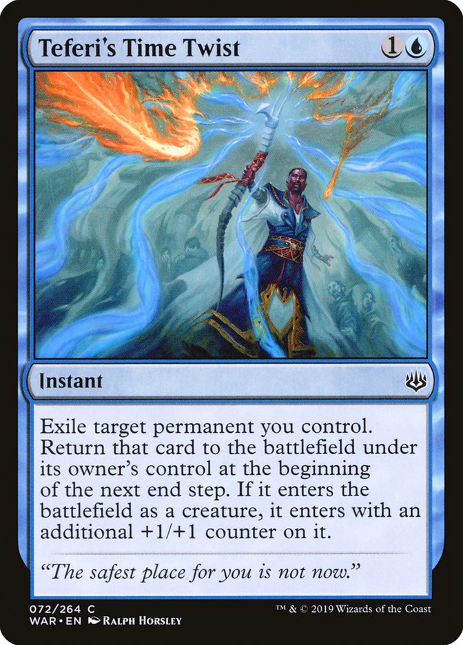 Teferi's Time Twist [War of the Spark] [Foil]