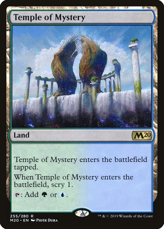 Temple of Mystery [Core Set 2020] [Foil]