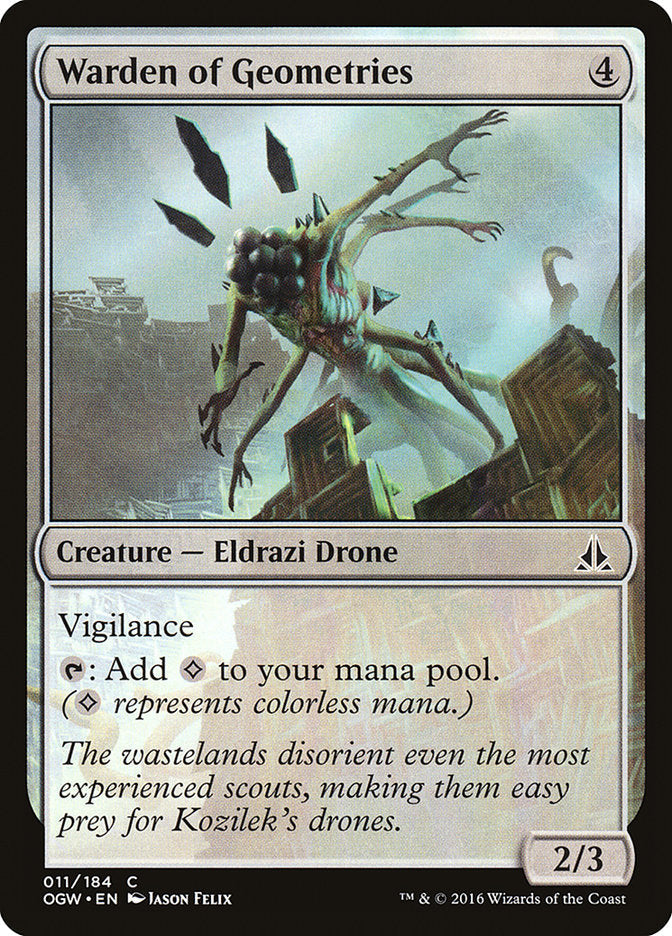 Warden of Geometries [Oath of the Gatewatch] [Foil]