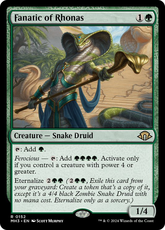 Fanatic of Rhonas [Modern Horizons 3] [Foil]