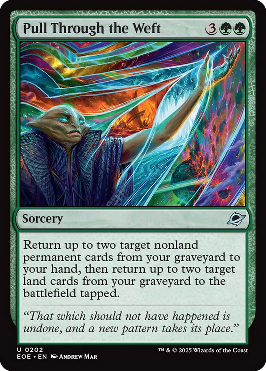 Pull Through the Weft [Edge of Eternities] [Foil]