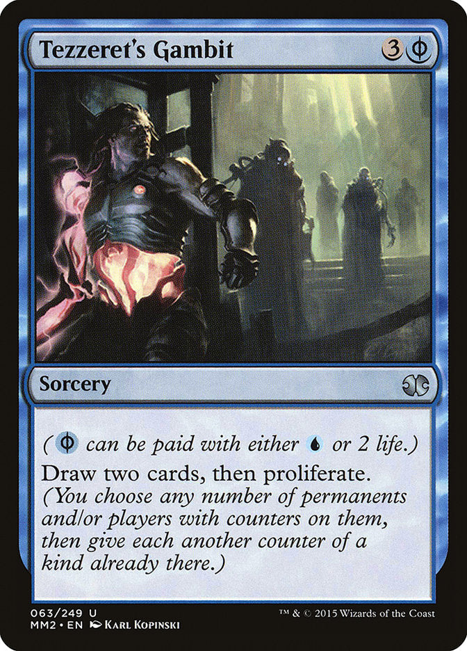 Tezzeret's Gambit [Modern Masters 2015] [Foil]