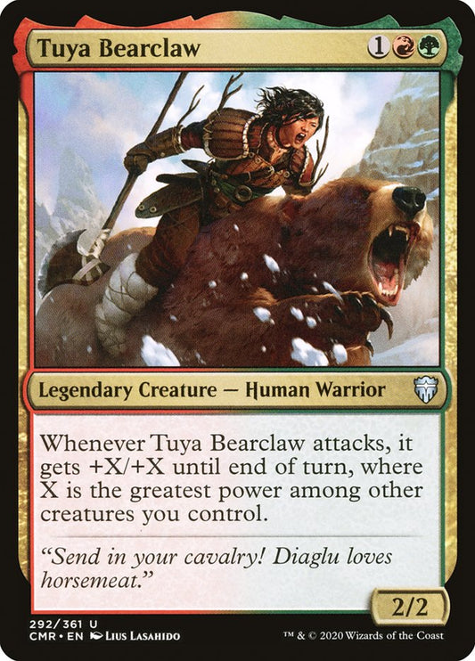 Tuya Bearclaw [Commander Legends] [Foil]