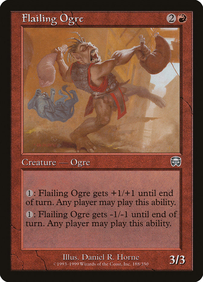 Flailing Ogre [Mercadian Masques] [Foil]