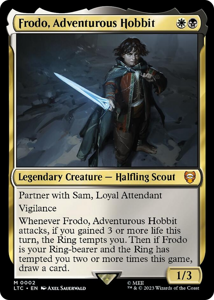 Frodo, Adventurous Hobbit [The Lord of the Rings: Tales of Middle-Earth Commander] [Foil]