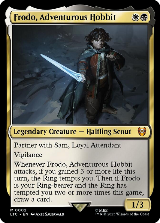 Frodo, Adventurous Hobbit [The Lord of the Rings: Tales of Middle-Earth Commander] [Foil]