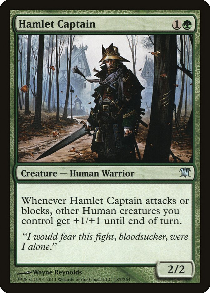 Hamlet Captain [Innistrad] [Foil]