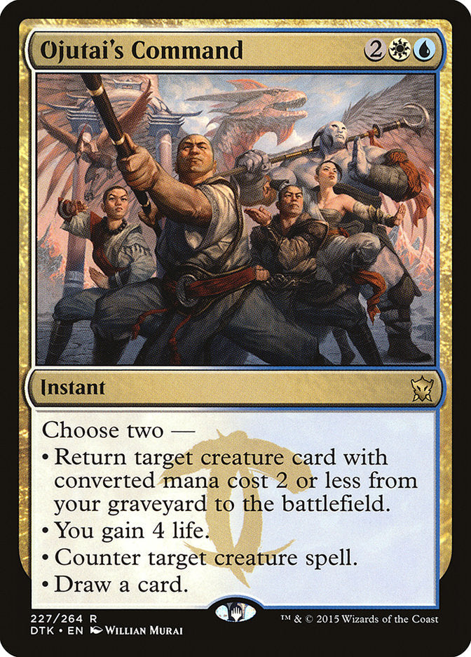 Ojutai's Command [Dragons of Tarkir] [Foil]