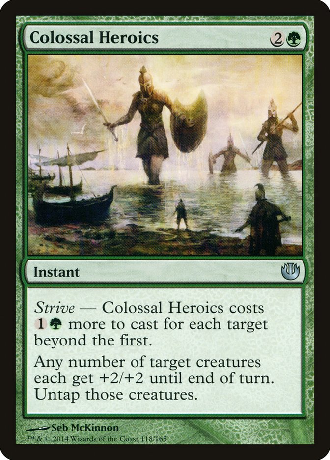 Colossal Heroics [Journey into Nyx] [Foil]
