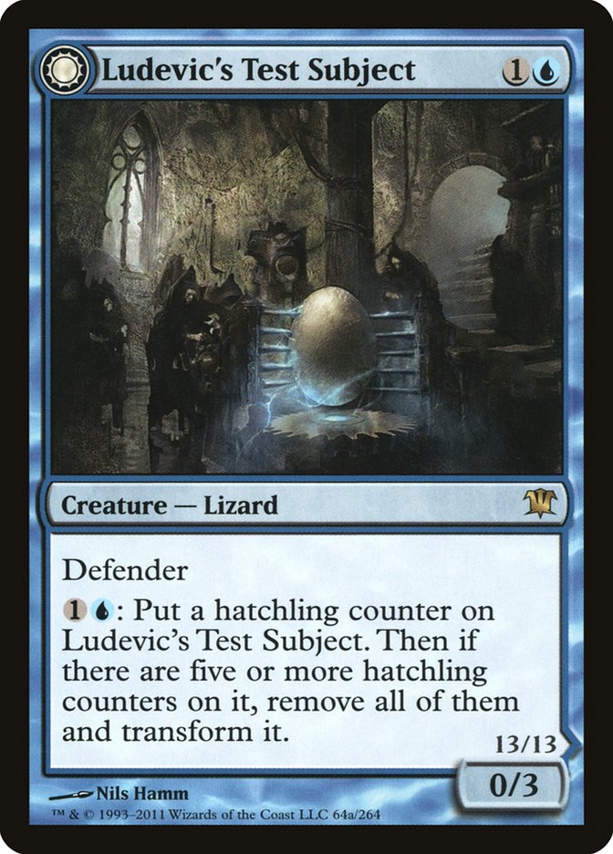Ludevic's Test Subject // Ludevic's Abomination [Innistrad] [Foil]