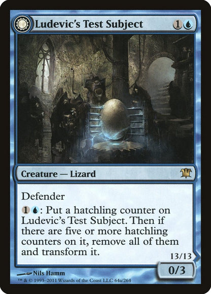 Ludevic's Test Subject // Ludevic's Abomination [Innistrad] [Foil]