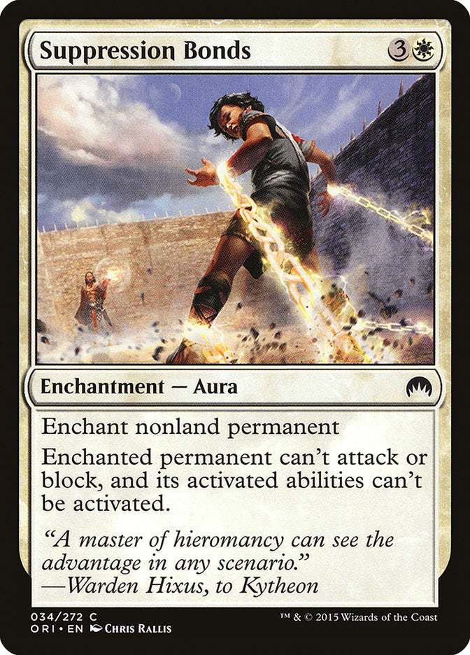 Suppression Bonds [Magic Origins] [Foil]