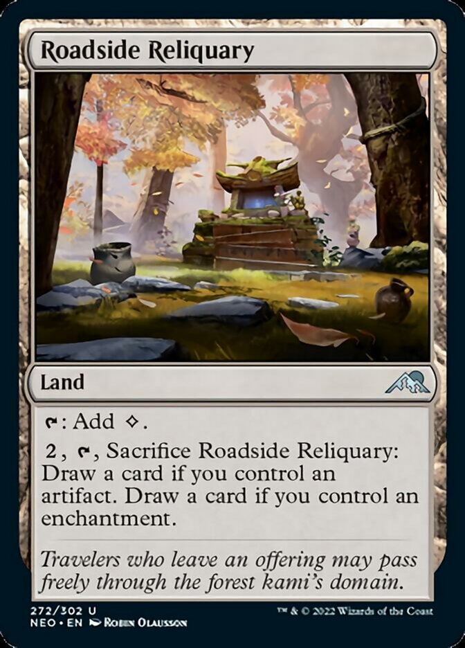 Roadside Reliquary [Kamigawa: Neon Dynasty] [Foil]