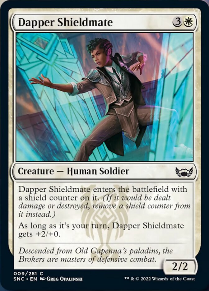 Dapper Shieldmate [Streets of New Capenna] [Foil]