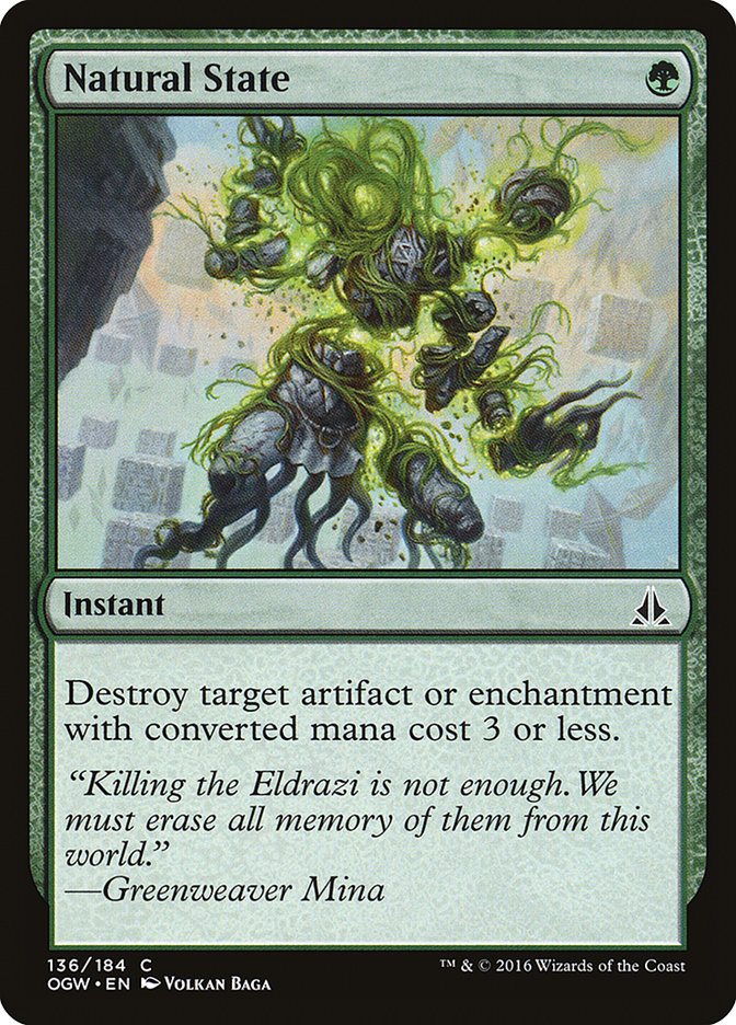 Natural State [Oath of the Gatewatch] [Foil]